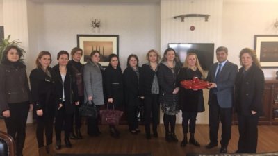 Edirne Kadın Girişimciler Kurulu, Edirne Cumhuriyet Başsavcısı Muhammet Savran’ı ziyaret etti