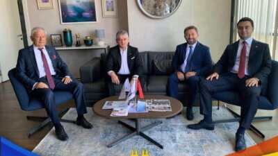 Zıpkınkurt, Çerkezköy Ticaret ve Sanayi Odası Yönetim Kurulu Başkanı Süleyman Kozuva’yı Ankara ofisinde ziyaret etti